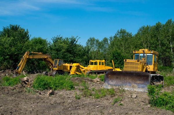 Bulldozer Clearing in Canton