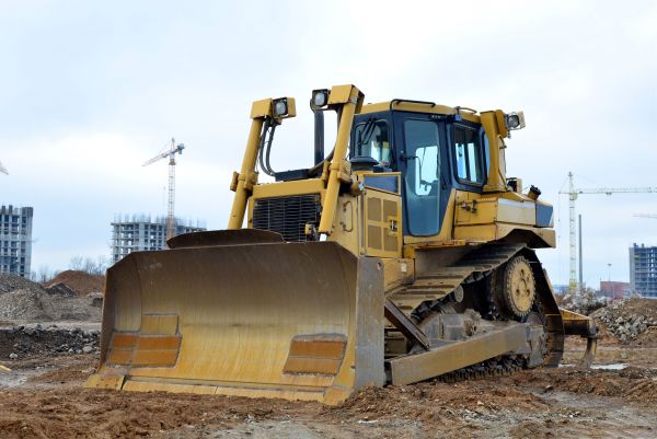 Bulldozer Site Clearing in Canton